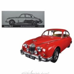 Jaguar Mark II 3.8 LHD Carmen Red 1962  Paragon  1:18 Diecast