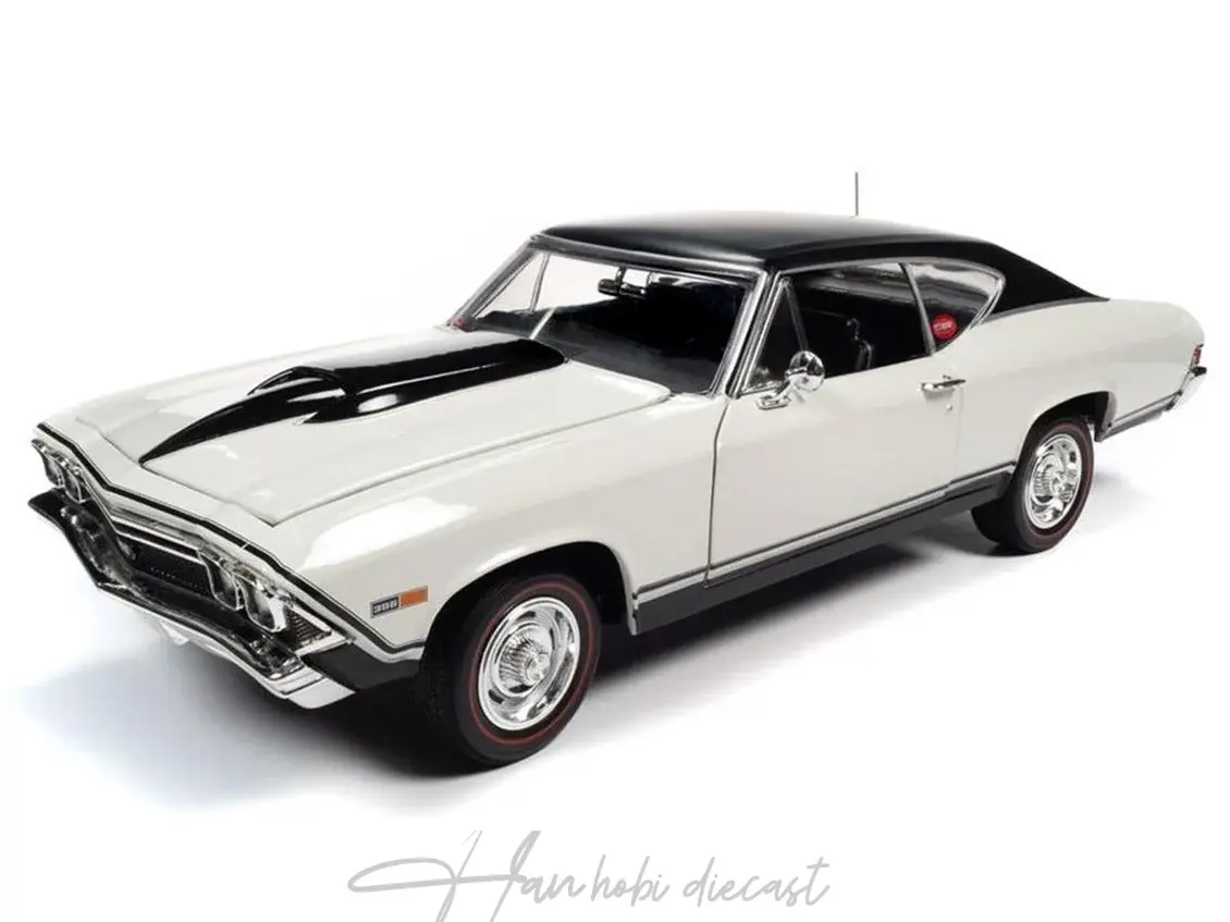 1968 Chevy NICKEY Chevelle SS AutoWorld 1/18 Hardtop White