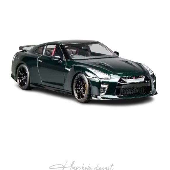 Nissan GTR(R35) T-Spec 2022-Midnight Purple Motorhelix 1:18