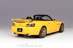 1/18 Motorhelix Honda S2000(AP2) MUGEN New Indy Yellow Pearl