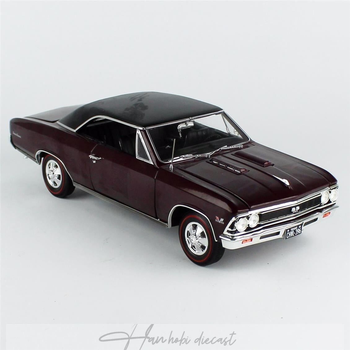 1966 Chevrolet Chevelle SS396 AutoWorld  1/18 Ölçek,