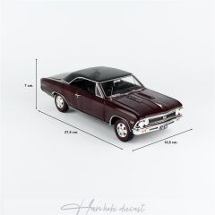 1966 Chevrolet Chevelle SS396 AutoWorld  1/18 Ölçek,