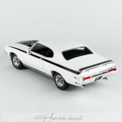 1970 Buick Hardtop GSX  AutoWorld 1/18 Ölçek White