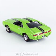 1969 AMC AMX Hardtop, Big Bad Green,AutoWorld  1/18 Ölçek,