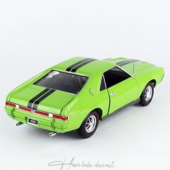 1969 AMC AMX Hardtop, Big Bad Green,AutoWorld  1/18 Ölçek,