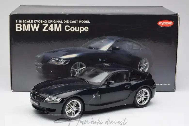 BMW E86 Z4 M Coupe Black Kyosho 1/18