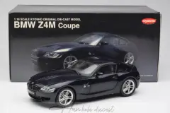 BMW E86 Z4 M Coupe Black Kyosho 1/18