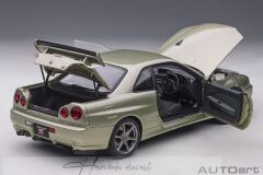 AUTOART - NISSAN V-SPEC II - SKYLINE GT-R (R34) 2002