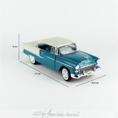1955 Chevrolet Bel Air Hardtop AutoWorld  1/18 Ölçek