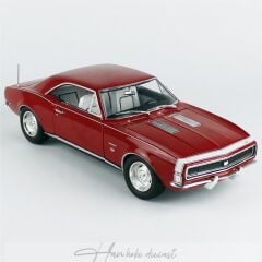1967 Chevrolet Camaro SS/RS, Red AutoWorld 1/18 Ölçek