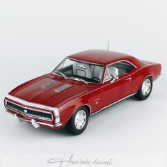 1967 Chevrolet Camaro SS/RS, Red AutoWorld 1/18 Ölçek