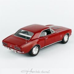 1967 Chevrolet Camaro SS/RS, Red AutoWorld 1/18 Ölçek