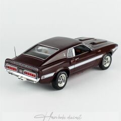1969 Shelby GT500 Mustang 2+2, Bordo AutoWorld  1/18 Ölçek