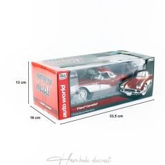 1961 Chevy Corvette Convertible,AutoWorld 1/18 Ölçek