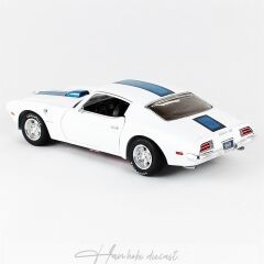 1971 Pontiac Firebird Trans Am, AutoWorld 1/18 Ölçek White