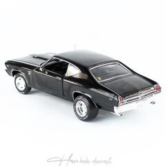 1969 Chevy Chevelle Baldwin Motion, AutoWorld 1/18 Ölçek