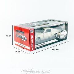 1967 Shelby GT-350,AutoWorld 1/18 Ölçek Wimbledon White