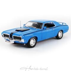 1970 Mercury Cougar Hardtop (MCACN)AutoWorld 1/18 Blue