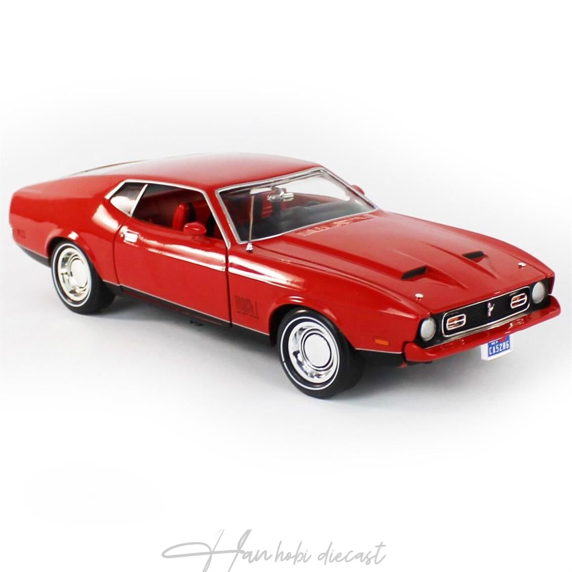 1971 James Bond Ford Mustang Mach-1 AutoWorld 1/18 Ölçek