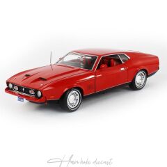 1971 James Bond Ford Mustang Mach-1 AutoWorld 1/18 Ölçek