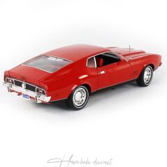 1971 James Bond Ford Mustang Mach-1 AutoWorld 1/18 Ölçek