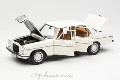 Mercedes 200 W115 White 1968 Norev 1/18