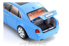 ROLLS Royce Ghost 2011 Matt Light Blue - Kyosho Scale 1:18