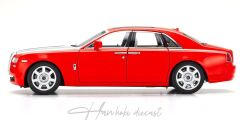 KYOSHO ORIGINAL 1/18scale Rolls-Royce Ghost (Red/Silver)