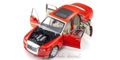 KYOSHO ORIGINAL 1/18scale Rolls-Royce Ghost (Red/Silver)