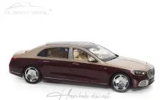 Mercedes - Maybach 2021 Gold/Rubellite Red 1:18 Almost Real
