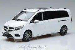 Mercedes V Class V260L 2023 White Mercedes Dealer 1/18