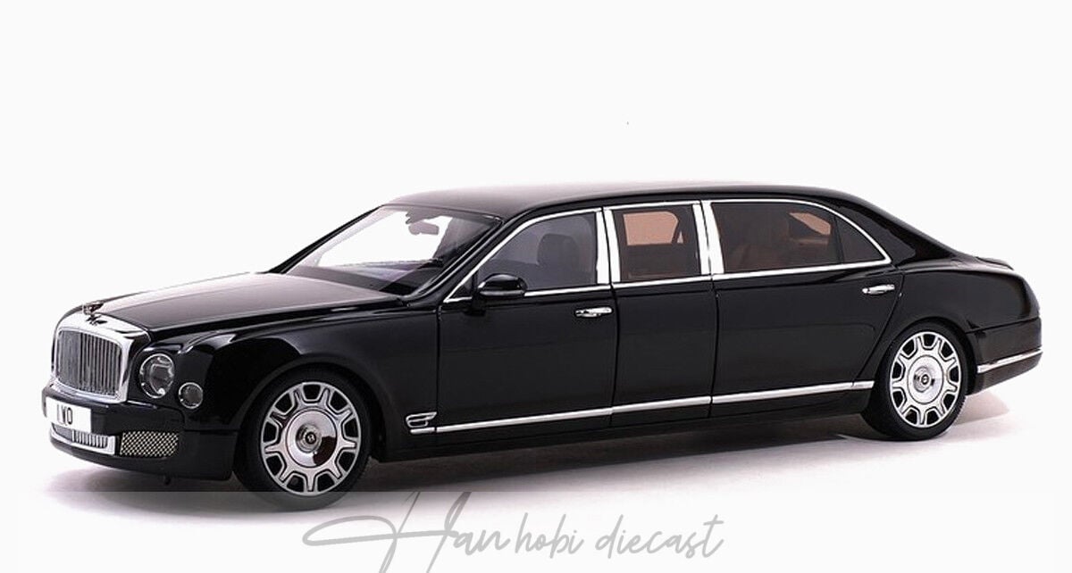 Bentley Mulsanne Grand Limousine Black 1/18 Almost Real