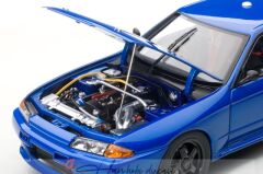 AUTOart Nissan Skyline GT-R (R32) Plain Body - BLUE