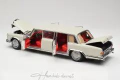 Mercedes 600 Pullman W100 Light Grey NZG 1/18