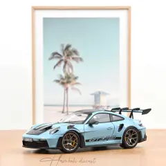 Porsche 911 GT3 RS w/Weissach Pack 2022 Gulf blue 1:18