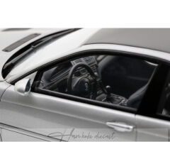 1:18 OTTO 2001 BMW E46 M3 GTR Street Titan Silver