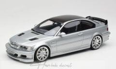 1:18 OTTO 2001 BMW E46 M3 GTR Street Titan Silver