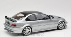 1:18 OTTO 2001 BMW E46 M3 GTR Street Titan Silver