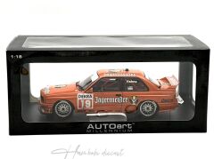 1:18 BMW M3 E30 Jagermeister DTM 1992 Hahne - Autoart