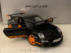 Porsche 911 (997) GT3 RS AutoArt Black / Orange