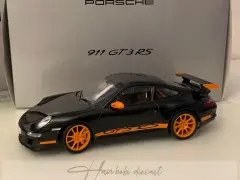 Porsche 911 (997) GT3 RS AutoArt Black / Orange