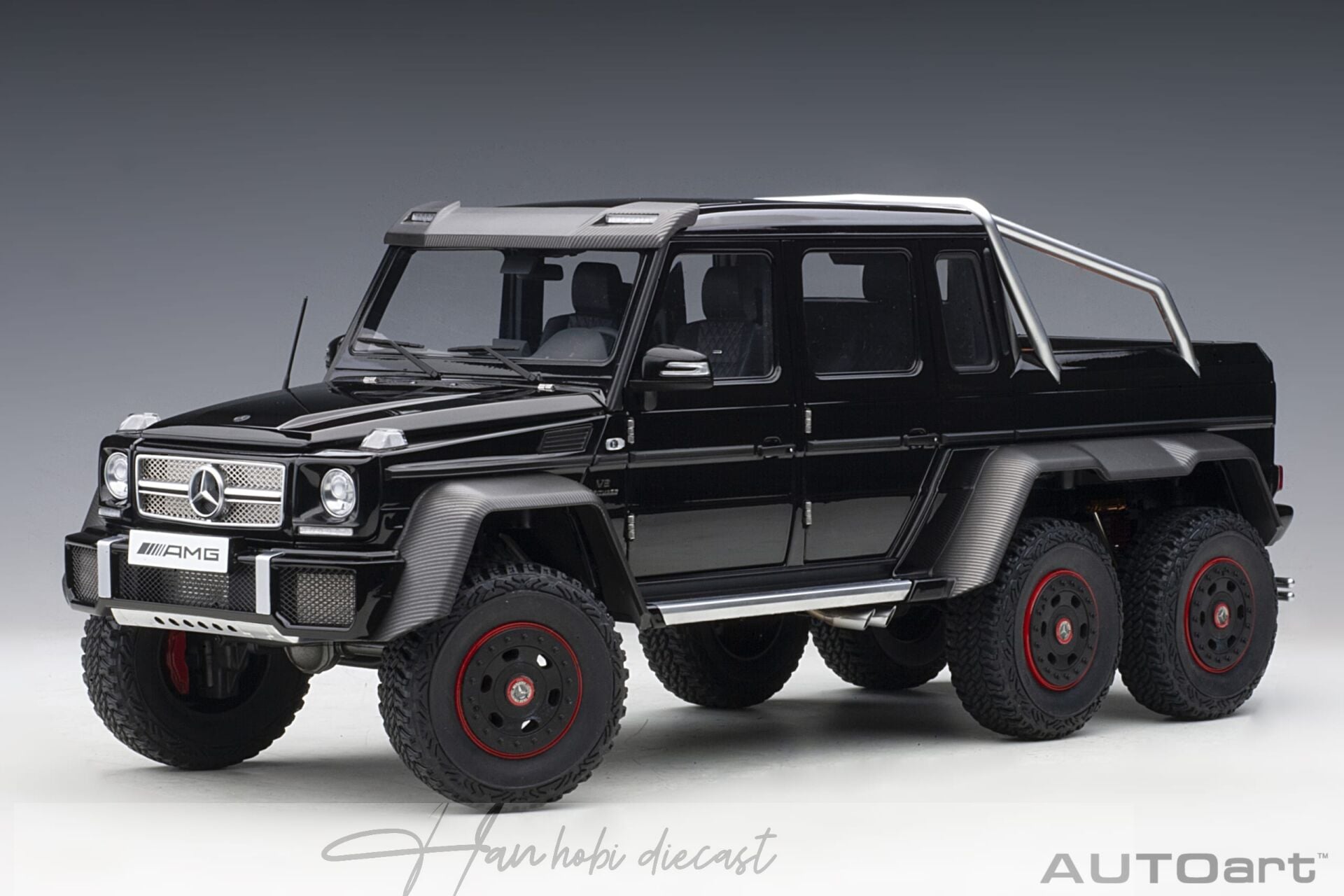 Autoart Signature Mercedes-Benz G63 AMG 6×6 (Black)