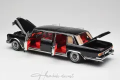 Mercedes 600 Pullman W100 1969 Black NZG 1/18