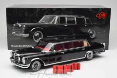 Mercedes 600 Pullman W100 1969 Black NZG 1/18