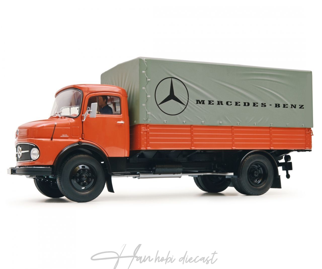 Mercedes L911 Orange 1952 Schuco 1/18