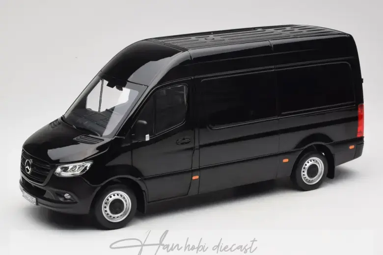 Mercedes Sprinter Black 2018 Norev 1/18