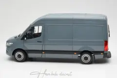 Mercedes Sprinter 2018 Blue Grey Norev 1/18 Diecast