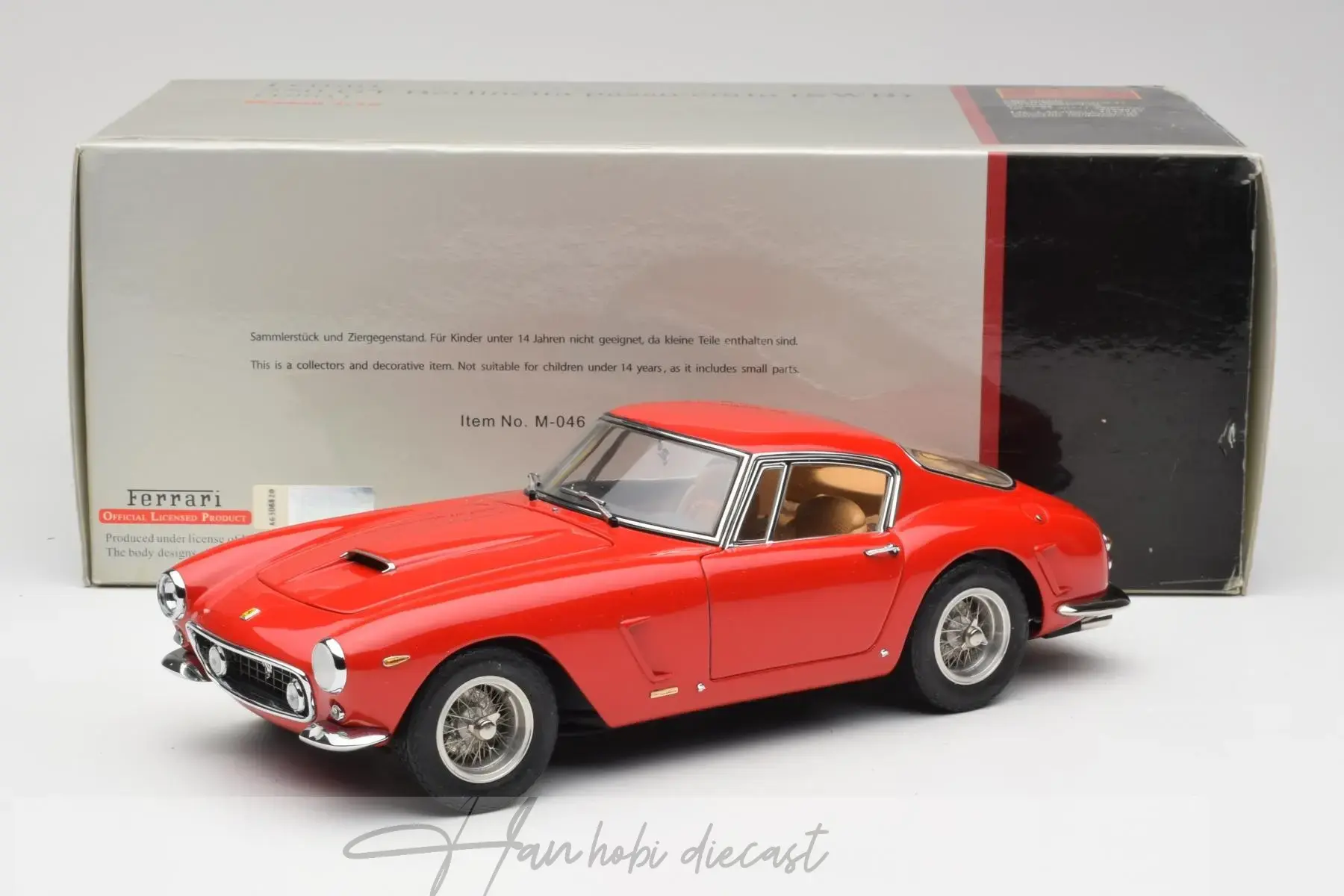 Ferrari 250 GT SWB 1961 Red CMC 1/18