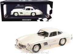 Mercedes Benz 300 SL (W198) 1955 White 1/18 Minichamps