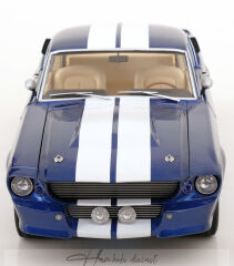 FORD MUSTANG SHELBY GT500 ELEANOR 1967 BLUE 1967
